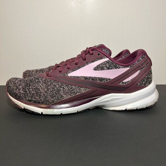 Womens BROOKS Launch 4 Beet Purple Running Shoes / Size 10.5 Medium - Picture 3 of 9